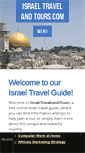 Mobile Screenshot of israel-travel-and-tours.com